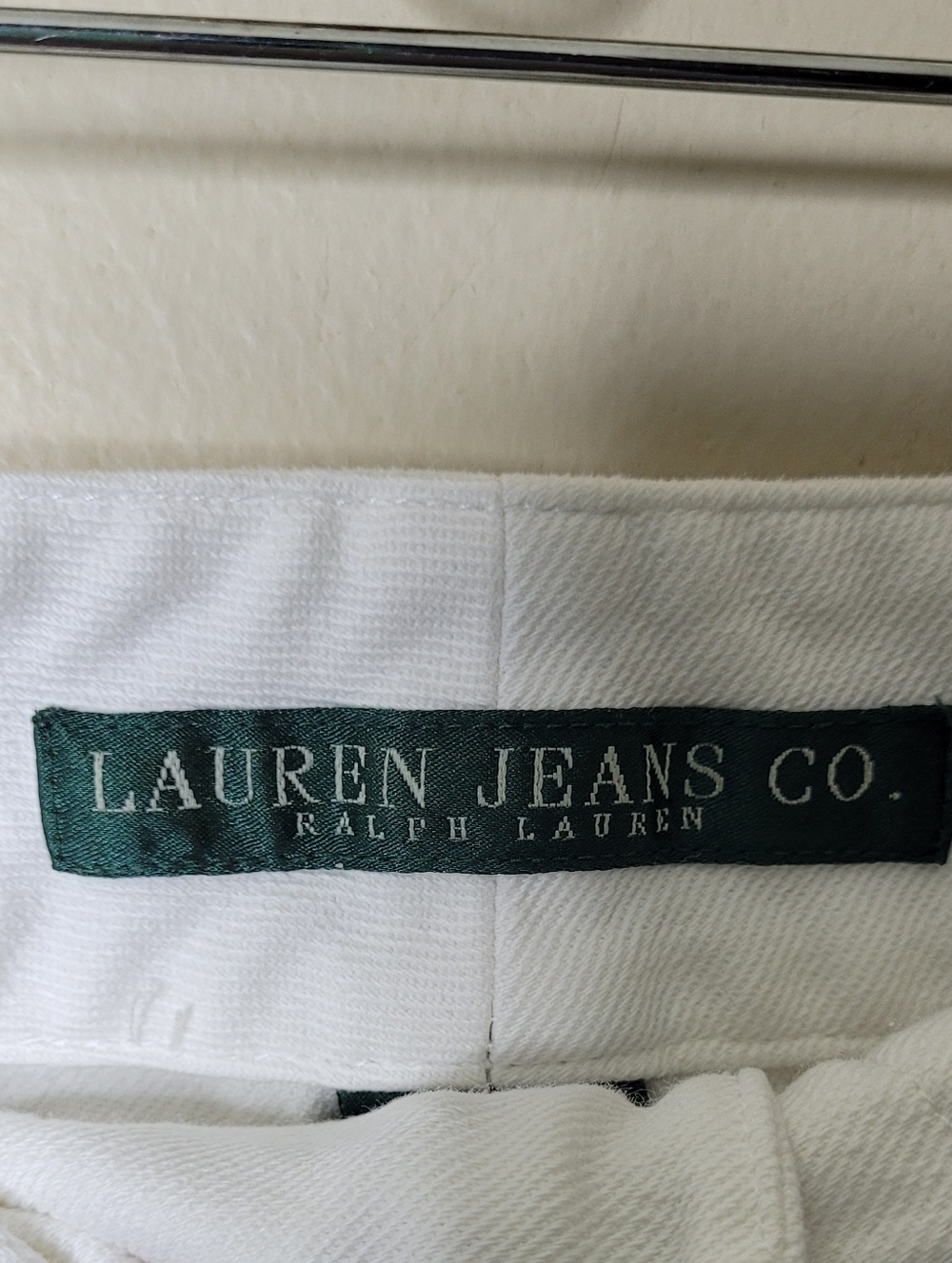 Vintage Ralph Lauren White Jeans Size 20W - Picture 7 of 10